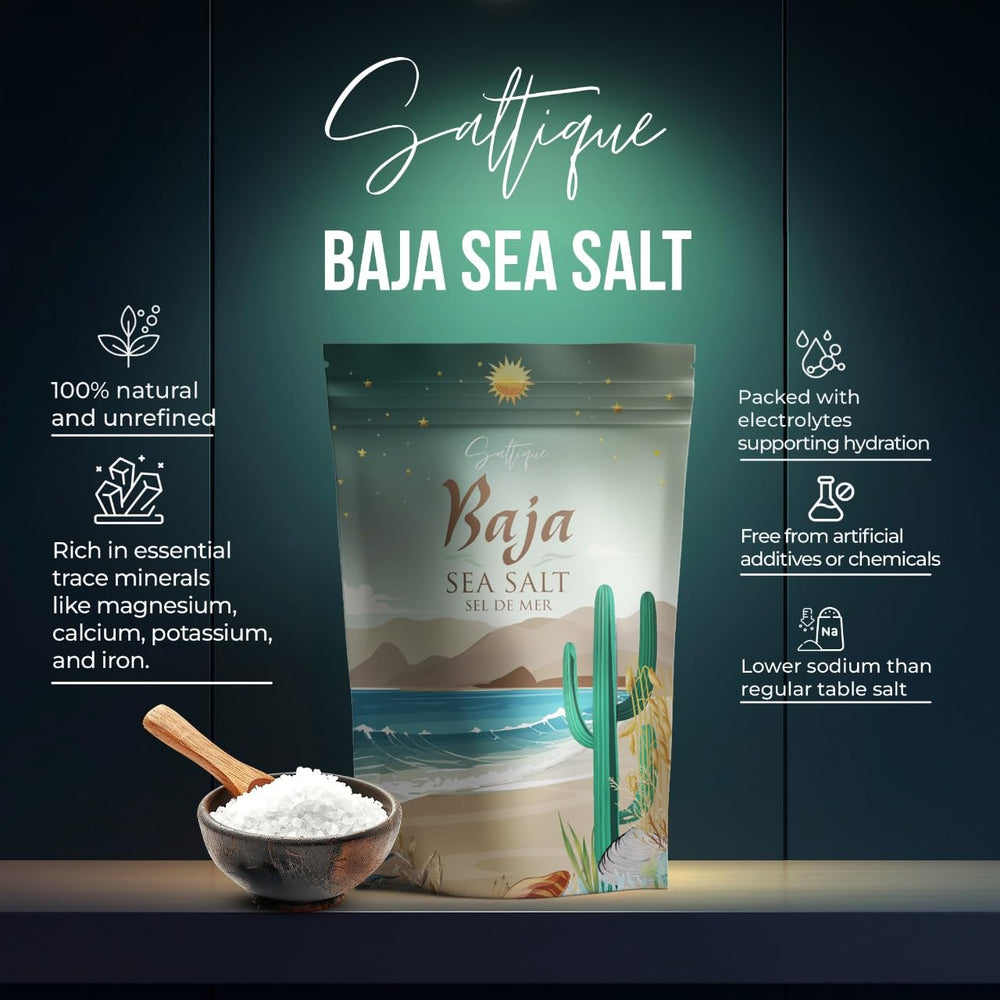 Saltique salt in spoon size comparison conveying serving amount benefit
