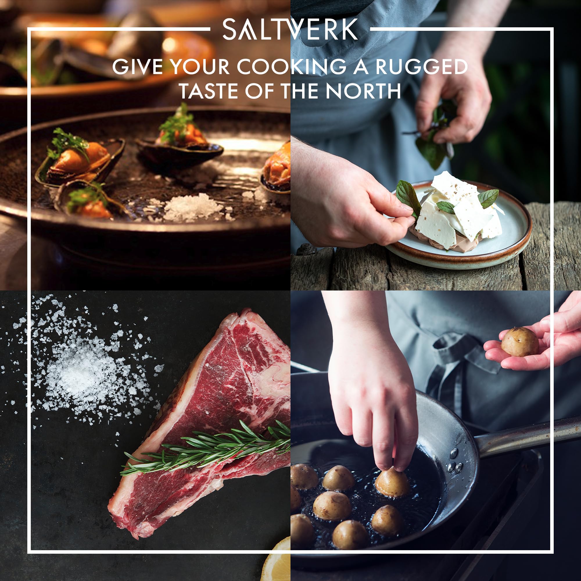 Saltverk open jar next to spoon to show 6 oz scale and portioning