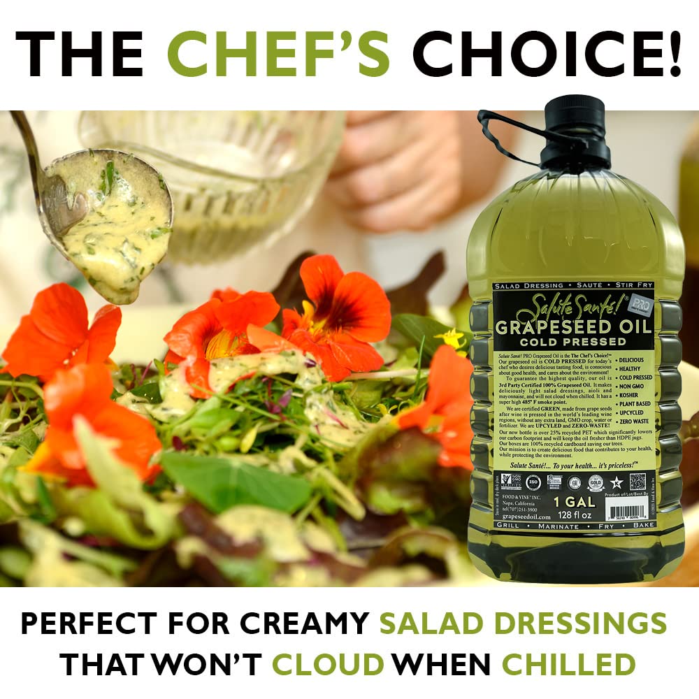 Salute Santé! oil close-up texture and glossy finish for smooth emulsions