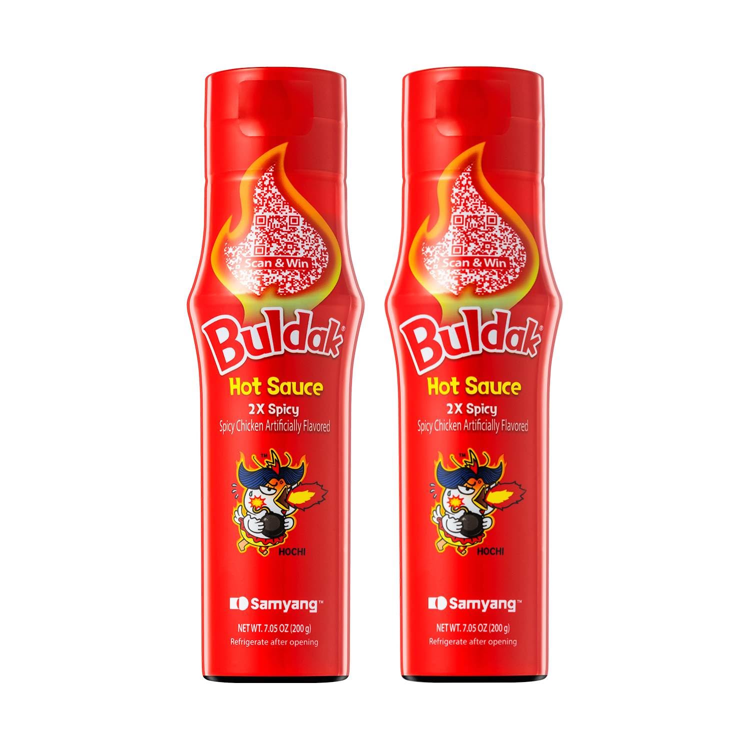 SAMYANG front packaging showing two 5.57 oz bottles and bold branding, conveys value