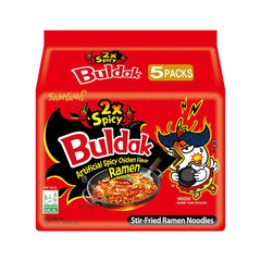 SAMYANG front packaging showing bold 2X spicy ramen, ready-to-cook convenience