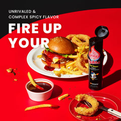 SAMYANG Buldak pouring onto ramen to boost flavor quickly