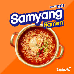 SAMYANG prepared ramen in bowl with vegetables illustrating quick comforting meal