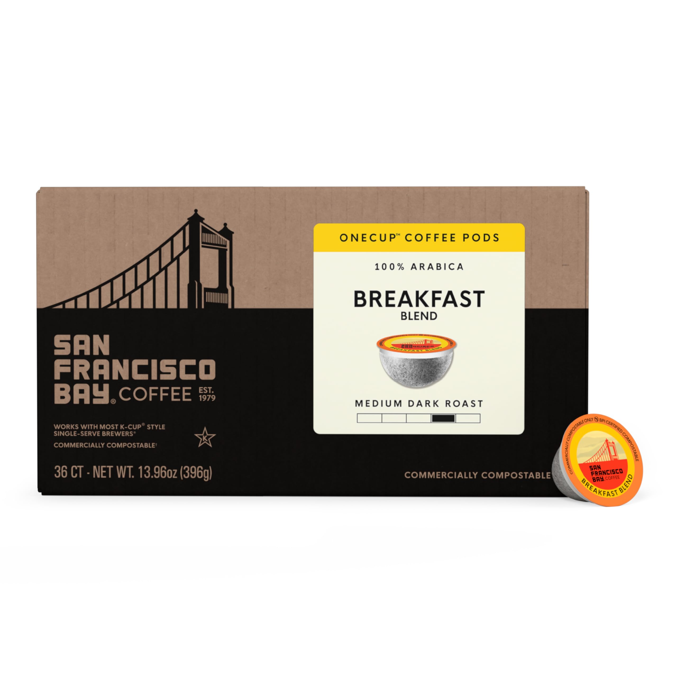 san francisco bay ground coffee texture highlighting 100% arabica beans and rich crema potential