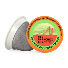 SAN FRANCISCO BAY brewed coffee in mug showcasing full-bodied flavor benefit