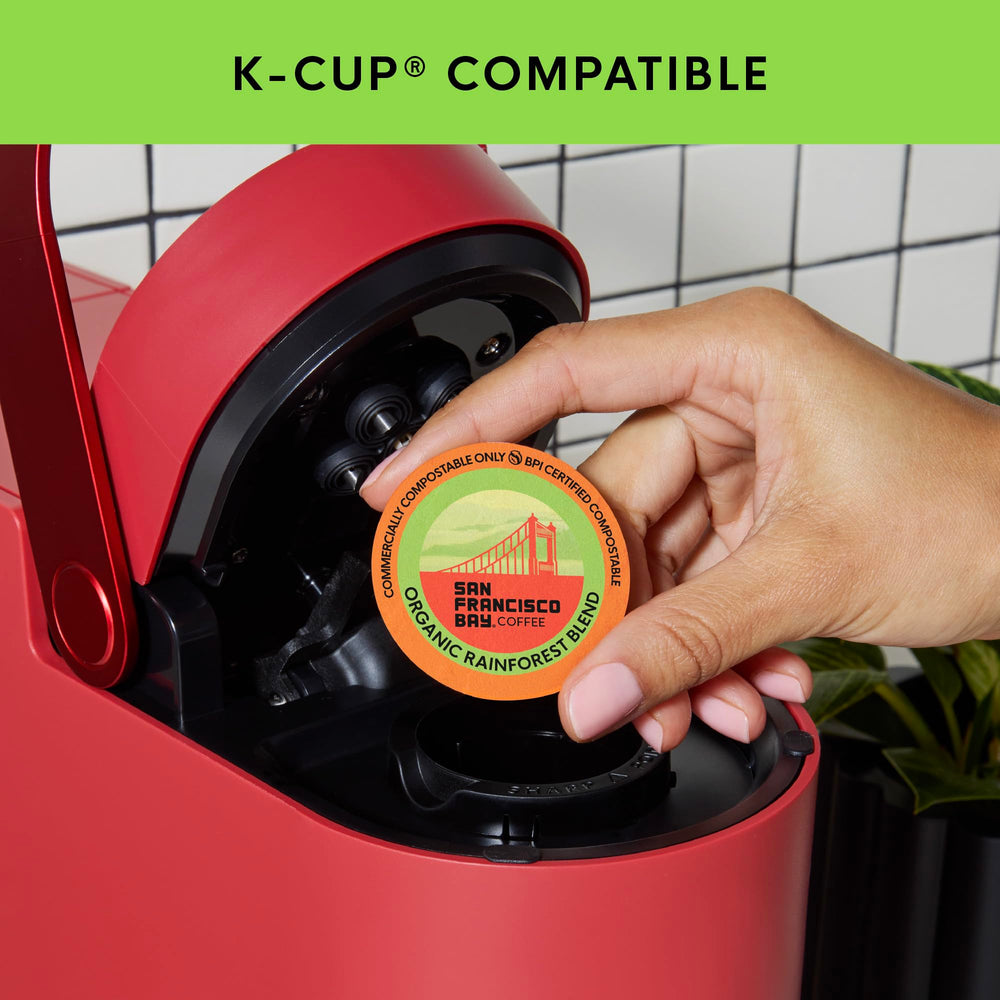 SAN FRANCISCO BAY compostable icons and materials emphasizing eco-friendly disposal benefit