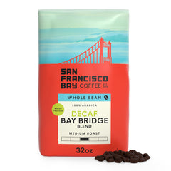 San Francisco Bay front packaging showing 2 lb bag and brand benefits