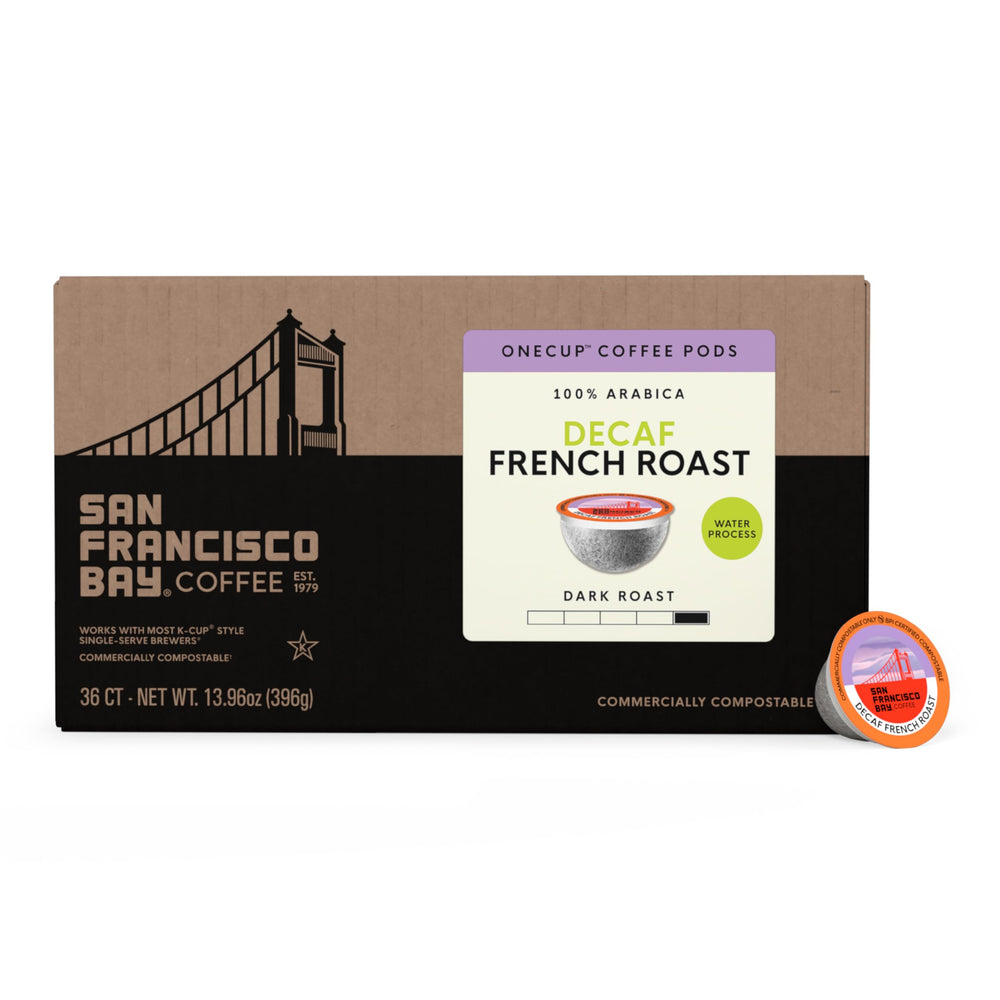 San Francisco Bay multiple pods spread on counter showing consistent portioning benefit