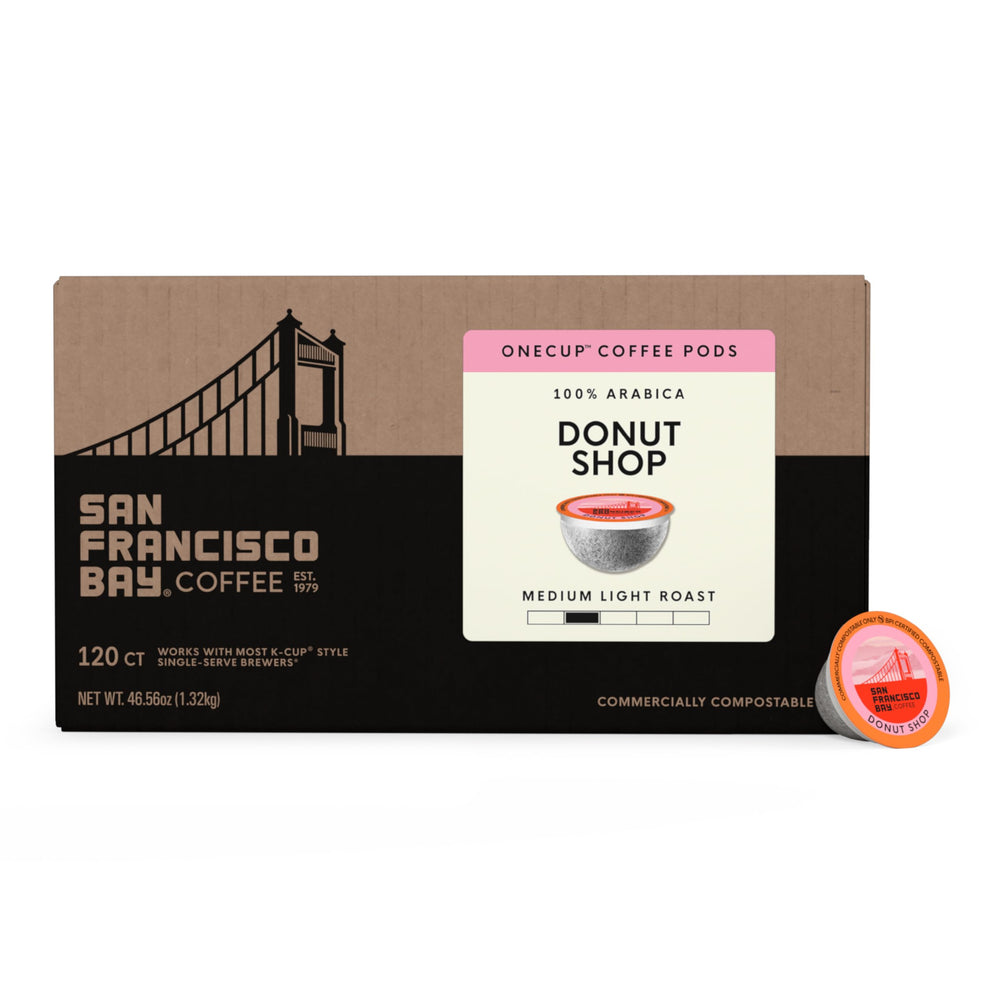 SAN FRANCISCO BAY pods spread on table illustrating quantity and quick-access benefit