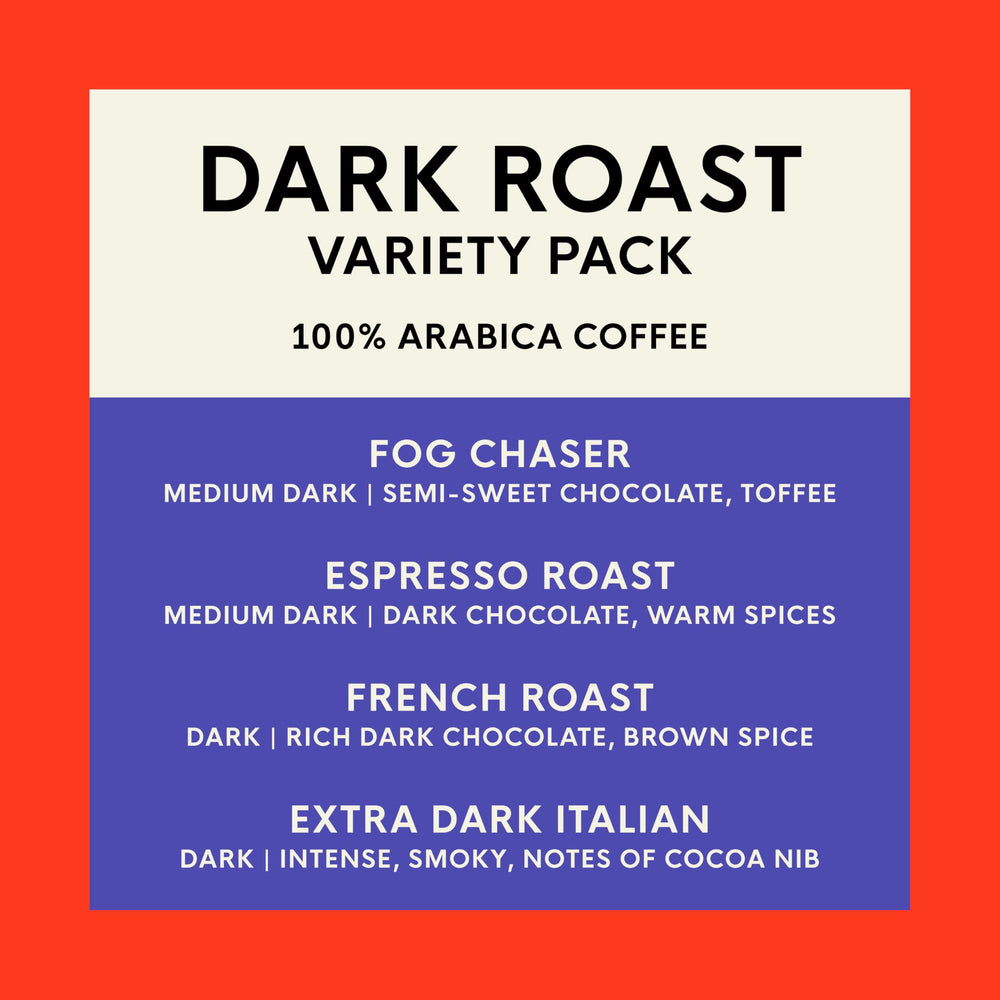 San Francisco Bay pour of dark coffee in mug illustrating rich, bold flavor