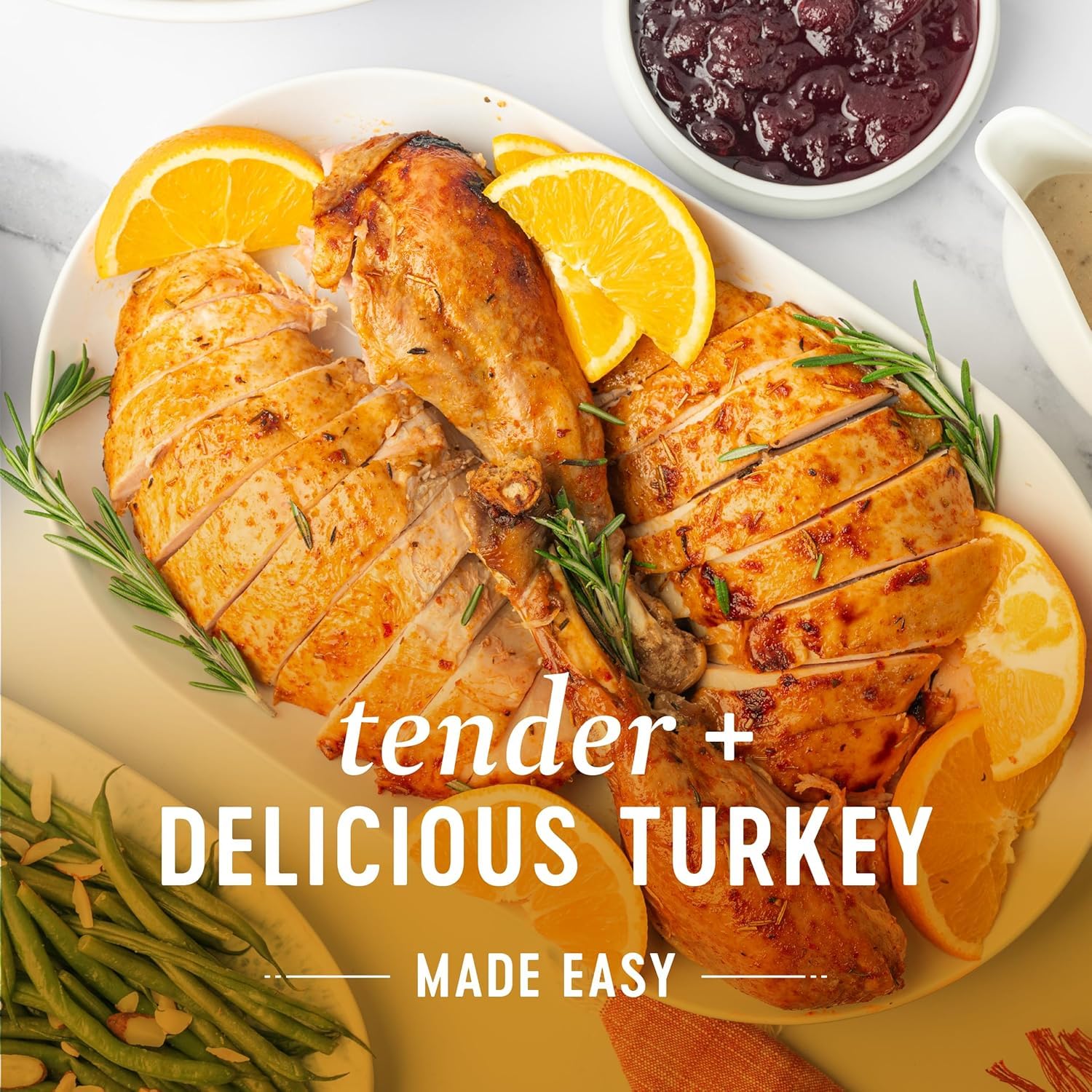 San Francisco Salt Company turkey brining inside bag demonstrating easier moist results