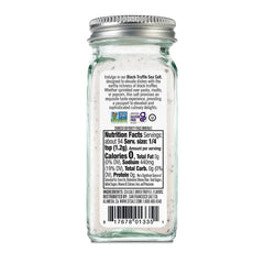 San Francisco Salt Company close-up of salt crystals and truffle for visible texture benefit