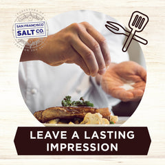 San Francisco Salt Company macro of black truffle pieces showing authentic Italian ingredient
