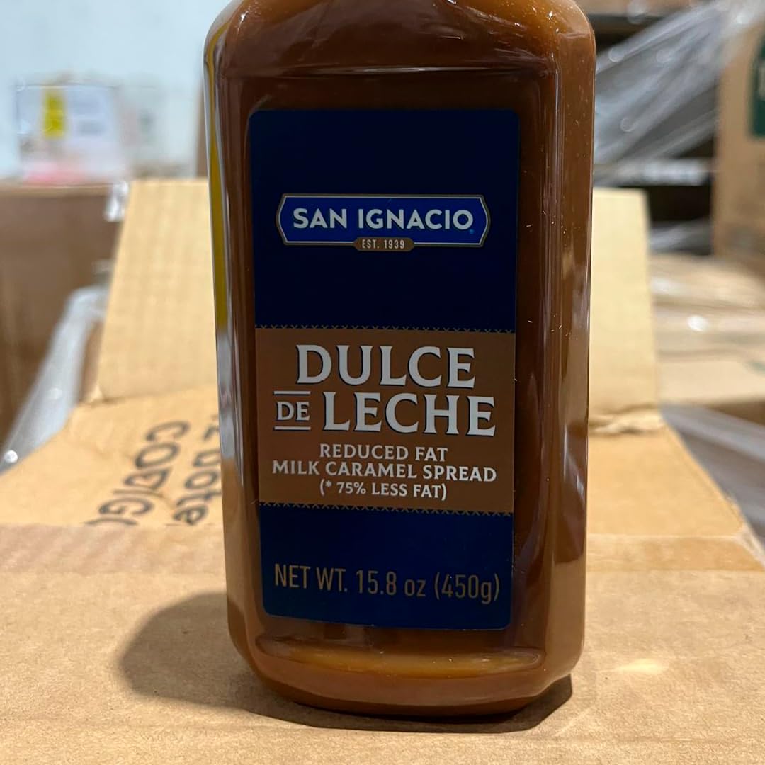 San Ignacio dulce de leche spread on toast demonstrating easy spreadability