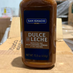San Ignacio dulce de leche spread on toast demonstrating easy spreadability