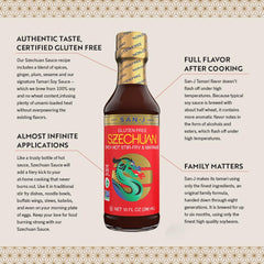 San-J used in sizzling stir-fry delivering spicy coating and bold flavor