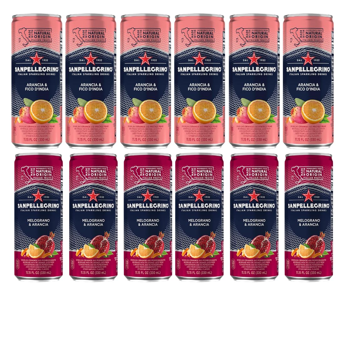 San Pellegrino front packaging showing variety pack and premium presentation benefits