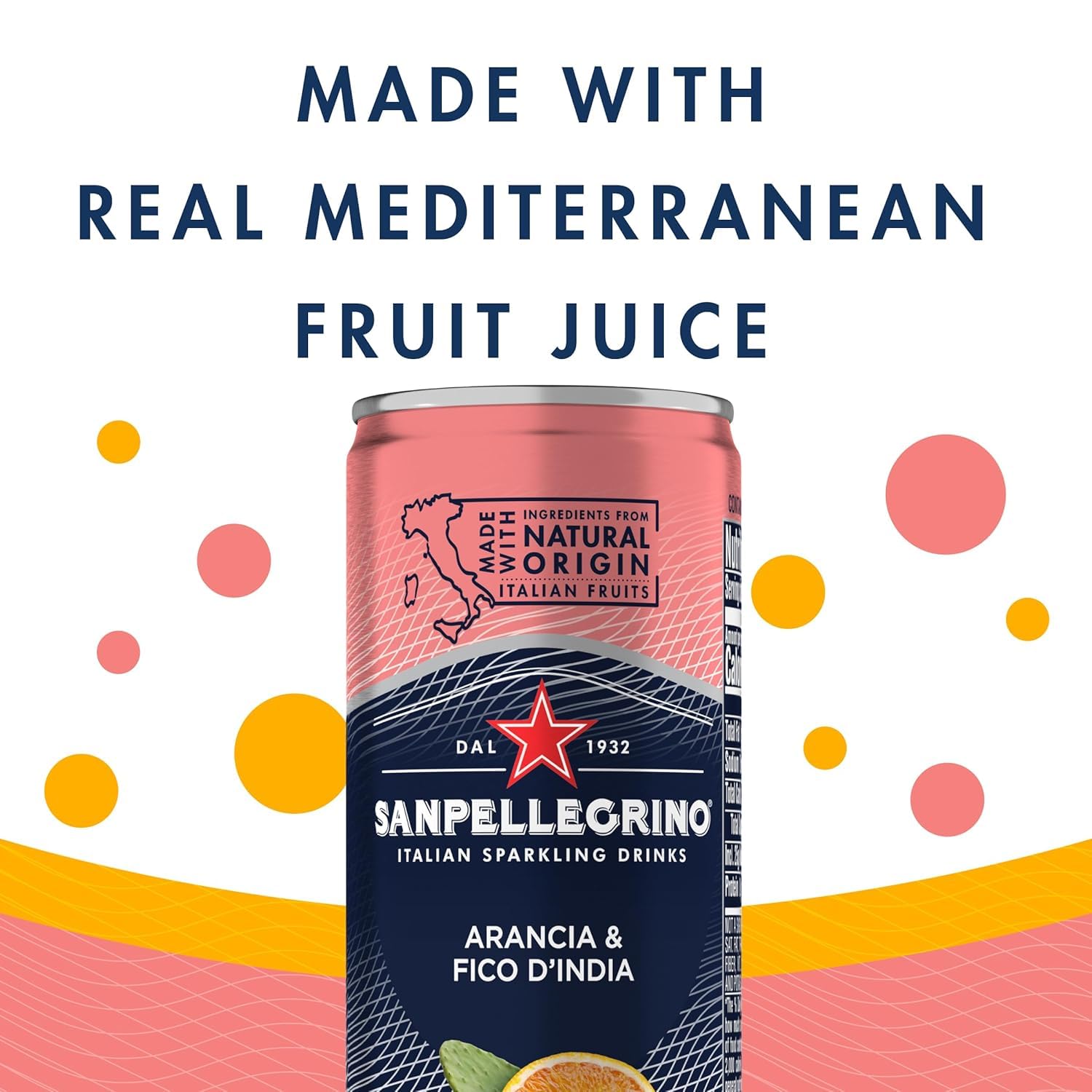 San Pellegrino variety pack in fridge ready to serve chilled to guests