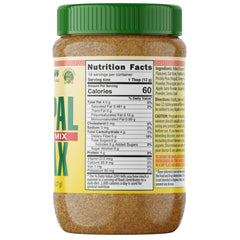 Sanar Naturals mixed into a green smoothie demonstrating easy daily use