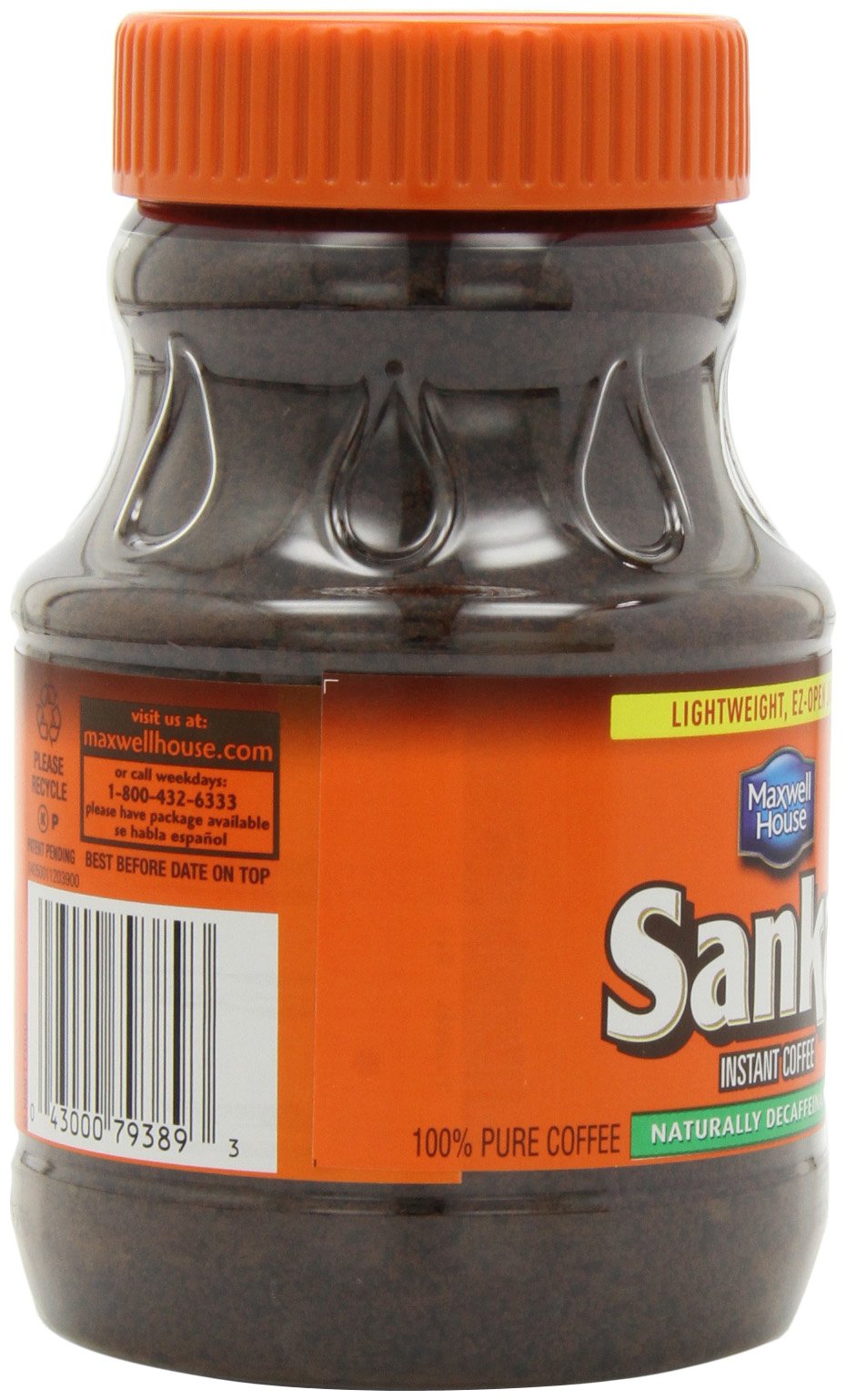 SANKA jar on breakfast table illustrating ready-at-hand beverage option