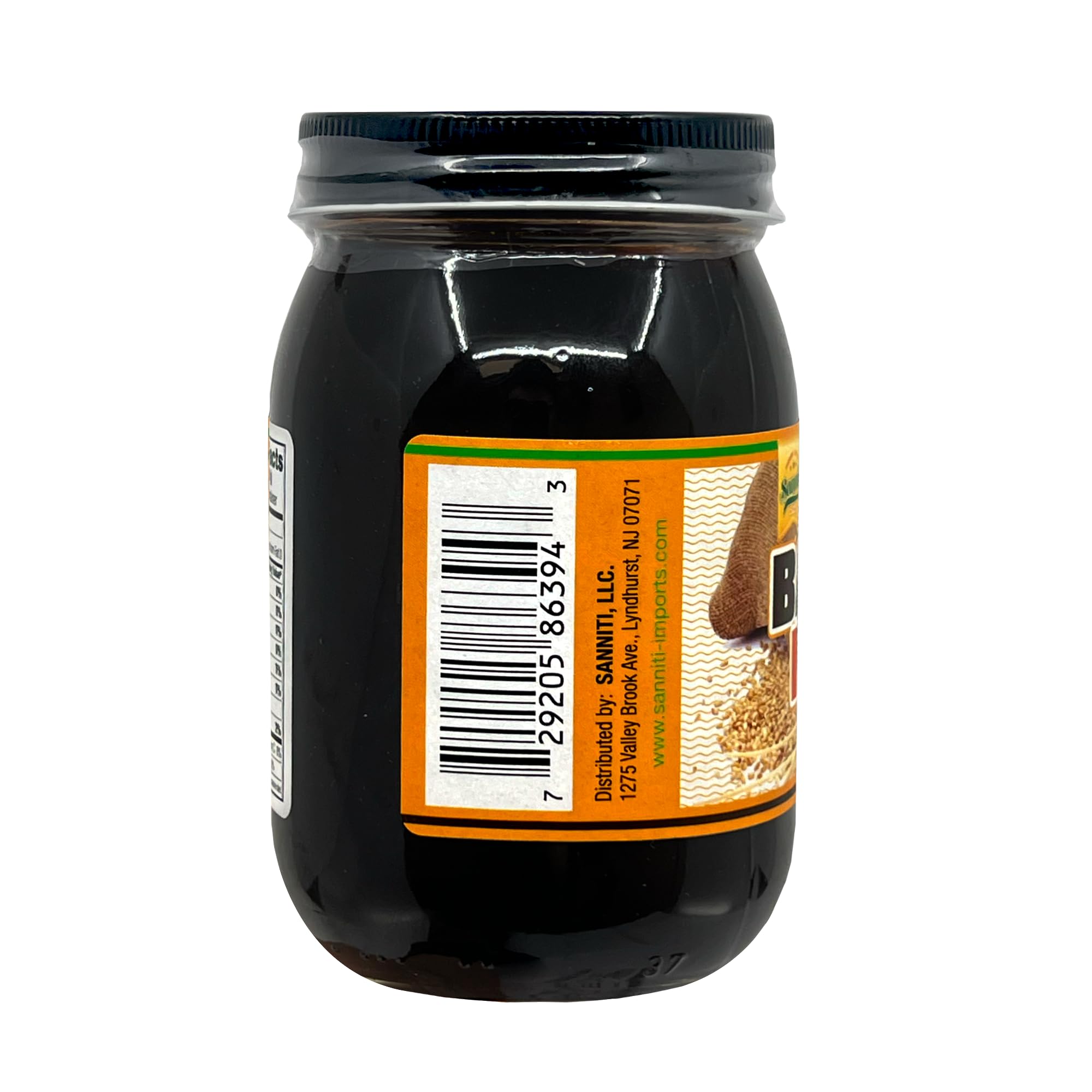 Sanniti syrup on spoon drizzling over food showing glossy finish benefit