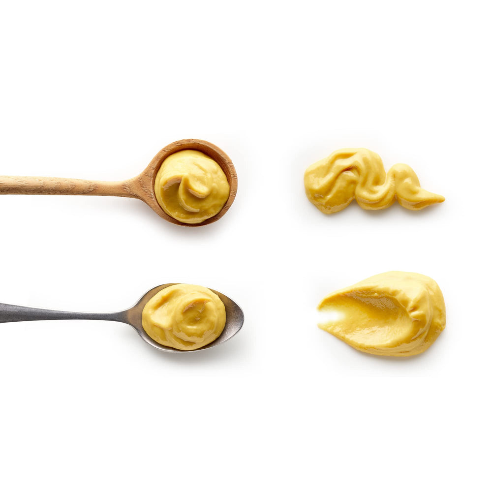 Sanniti Dijon blended into salad dressing offering bright emulsification benefit