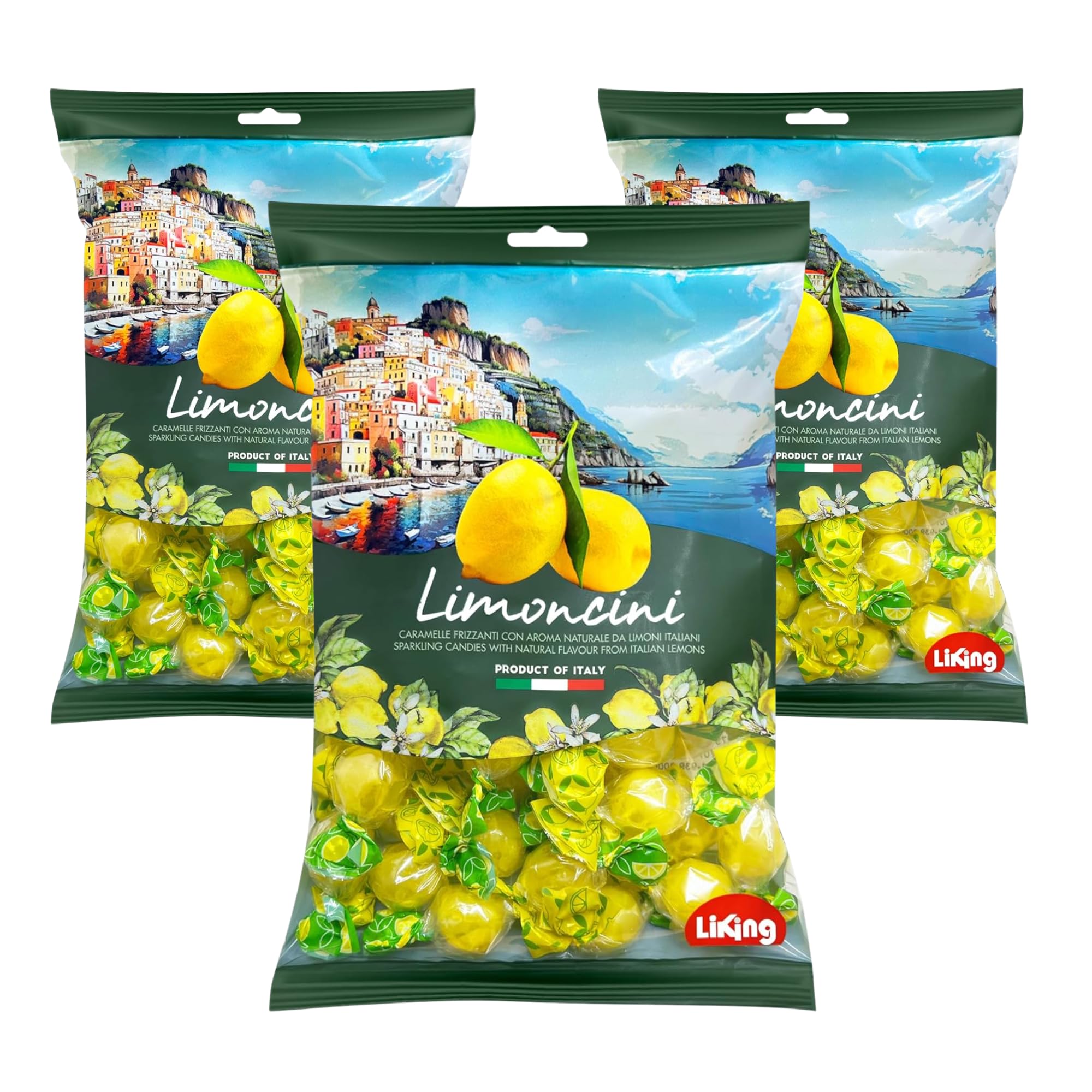 Sanniti front packaging showing lemon candy and freshness