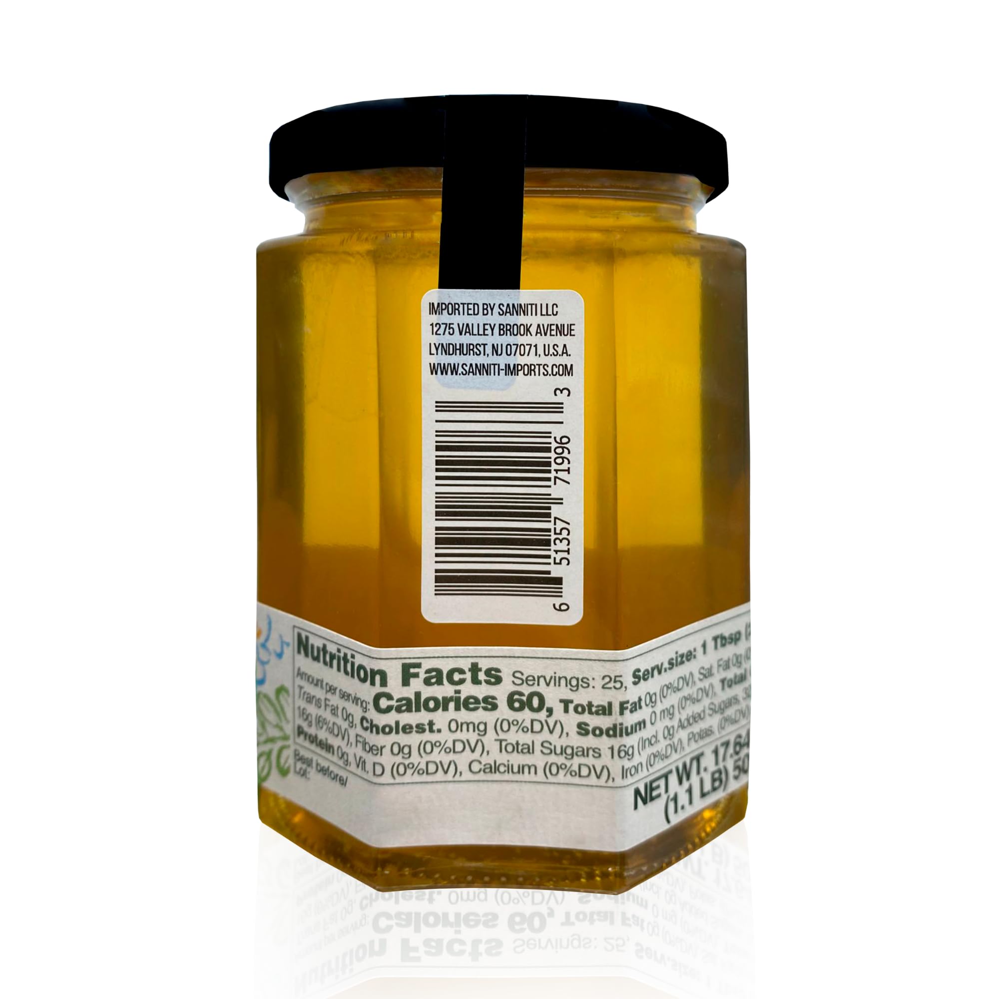Sanniti Fulmer jar close-up highlighting glass and lid, displays premium packaging