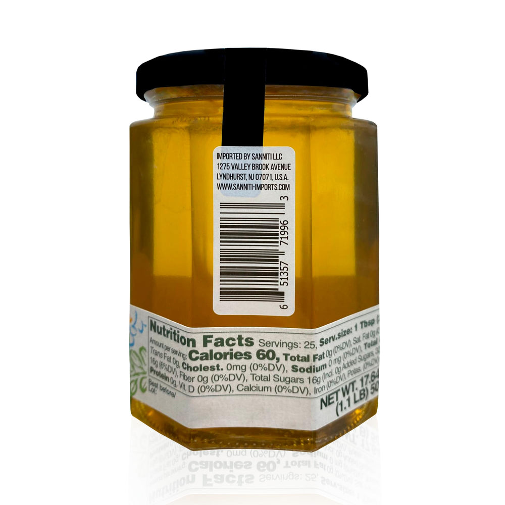 Sanniti Fulmer jar close-up highlighting glass and lid, displays premium packaging