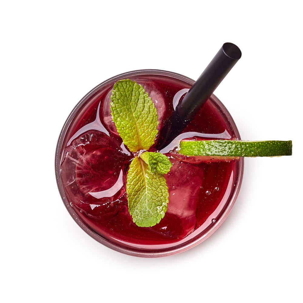 Sanniti syrup in a cocktail glass illustrating enhanced drink flavor benefit