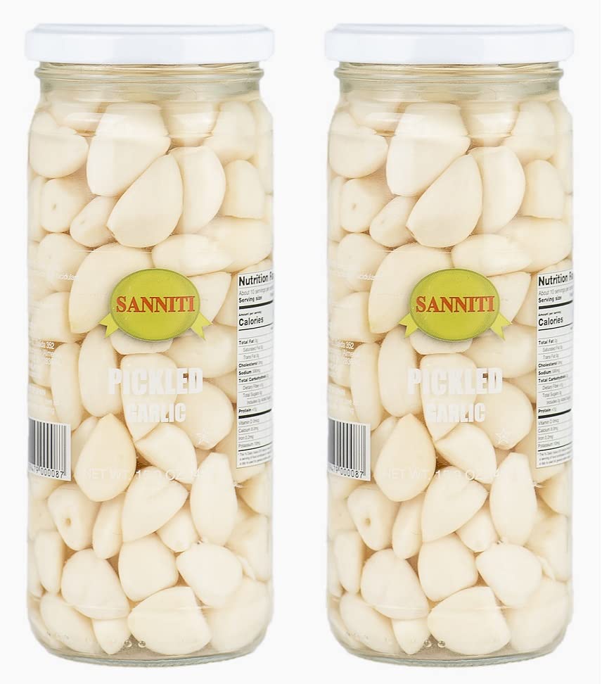 Sanniti jar front view showing product and label for easy recognition and pantry appeal