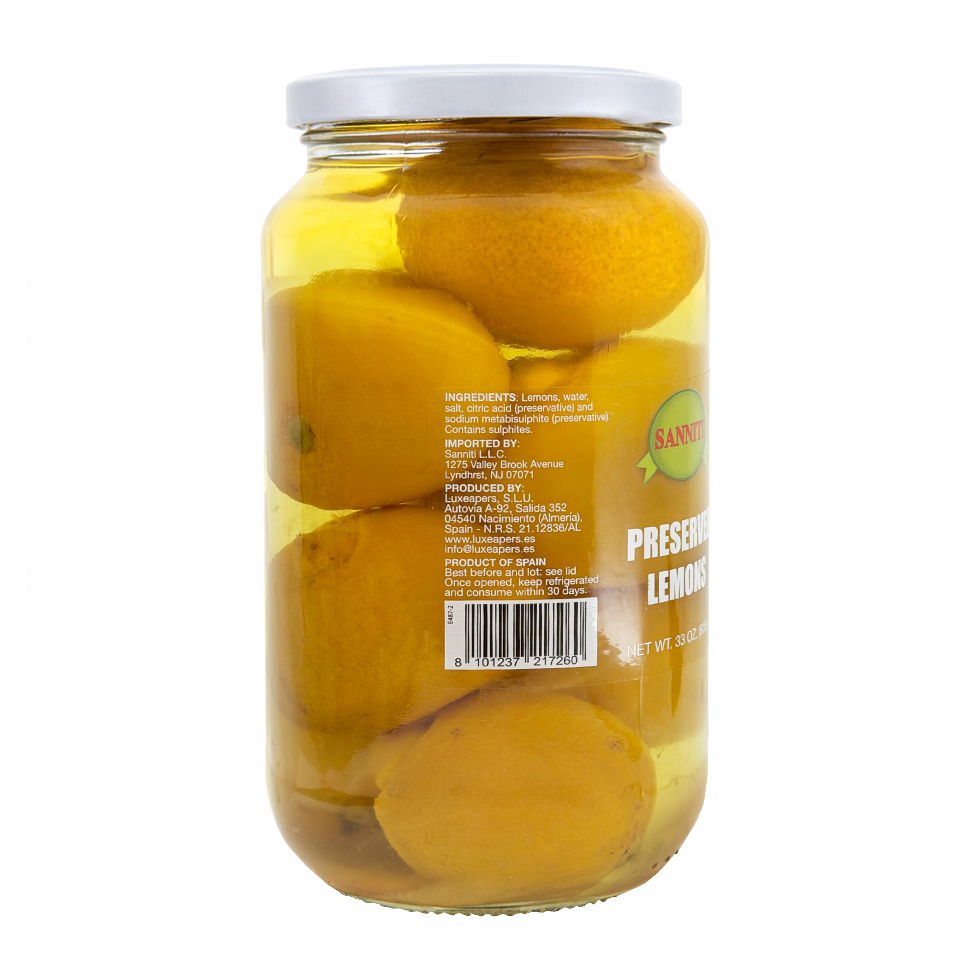 Chopped Sanniti preserved lemon on cutting board for quick recipe prep