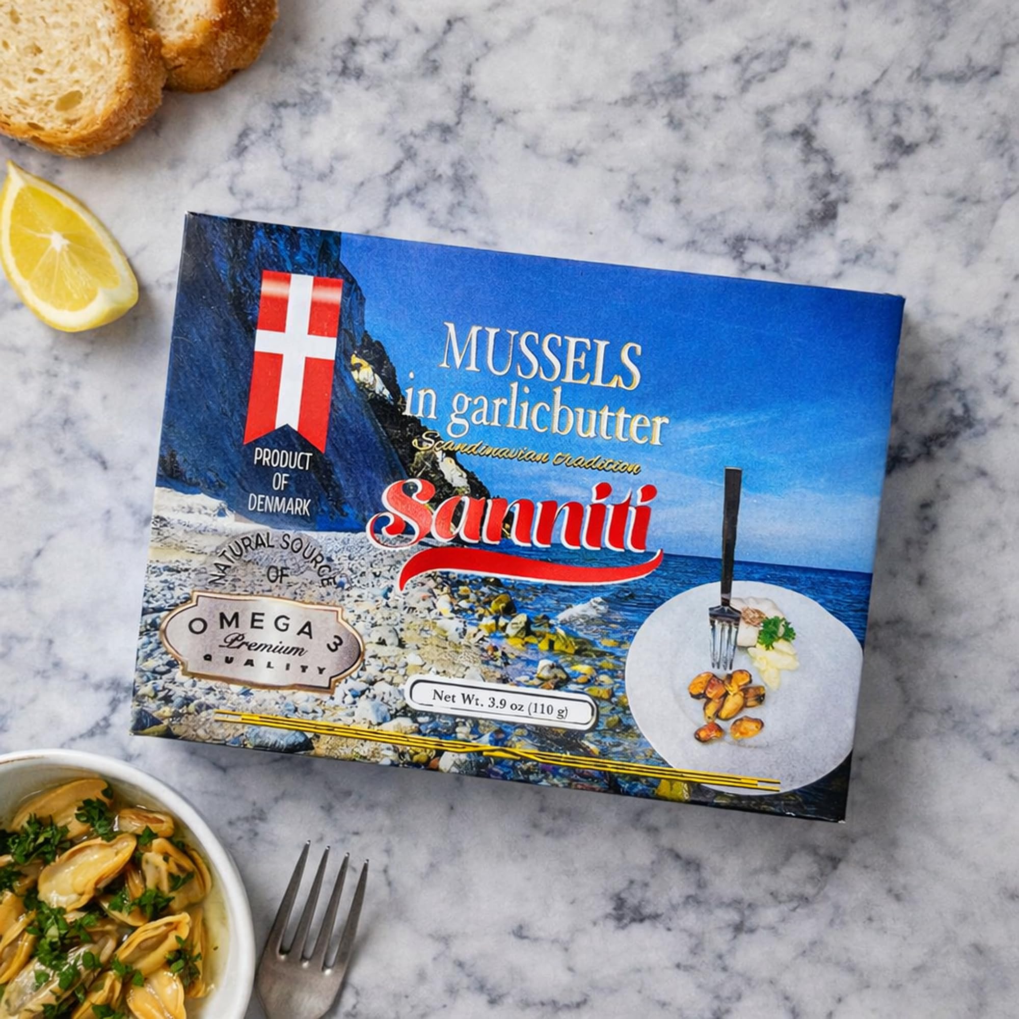 Sanniti served on crostini demonstrating quick appetizer appeal