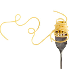 Sanniti spaghetti plated with tomato sauce showing appetizing serving idea