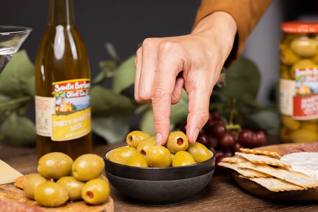 SANTA BARBARA OLIVE CO olive used as martini garnish adding bold flavor