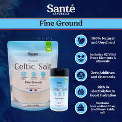Sante Naturelle refill bag front with product weight and natural packaging