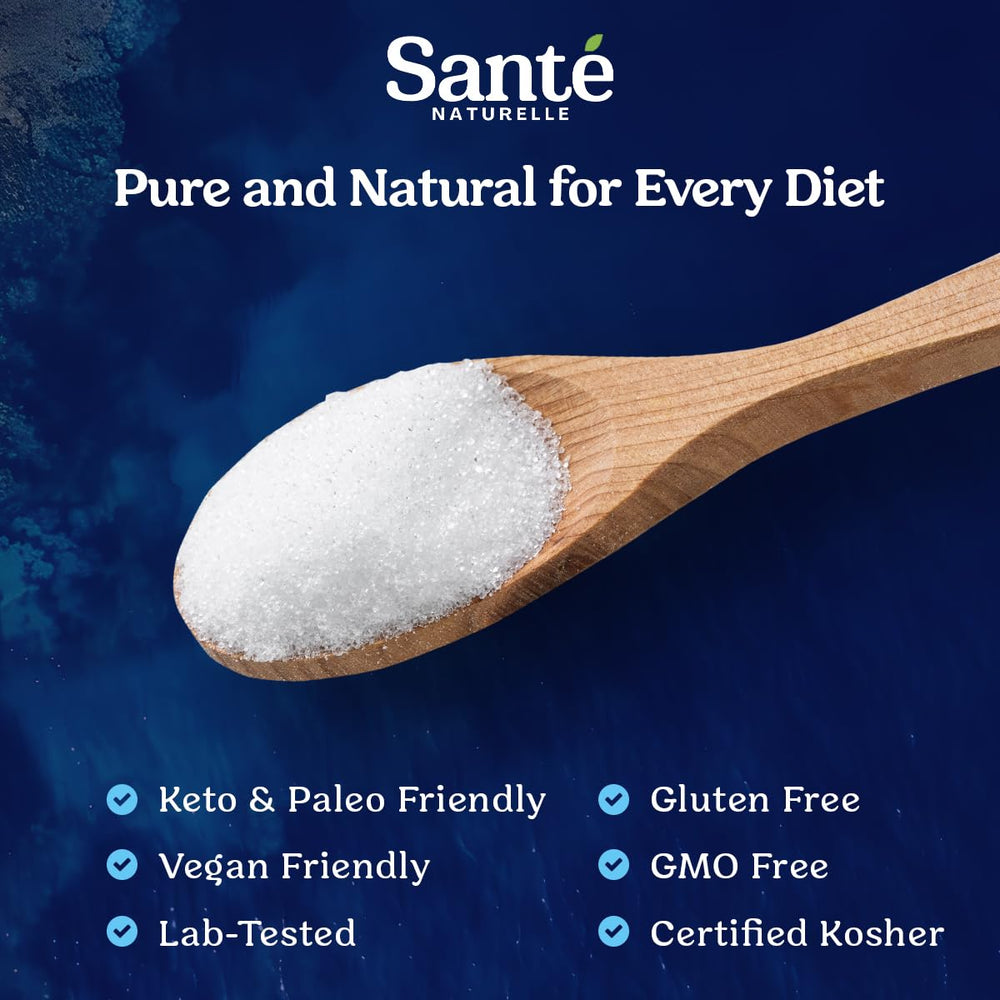 Sante Naturelle salt sprinkled on roasted vegetables enhancing flavor and finish