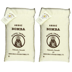 Santo Tomas front packaging burlap sack shows authentic rice and convenience