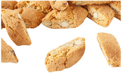 Sapori Siena cantuccini on a plate paired with espresso for easy serving