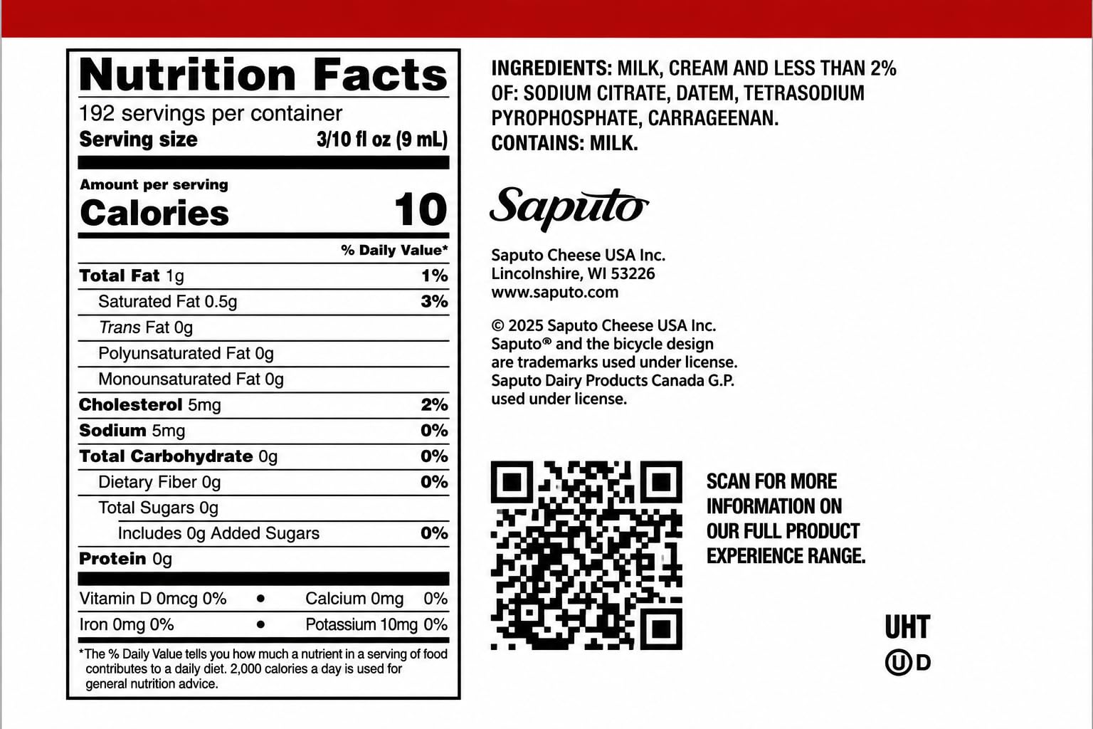Saputo single pod closeup highlights foil seal and easy-peel convenience benefit