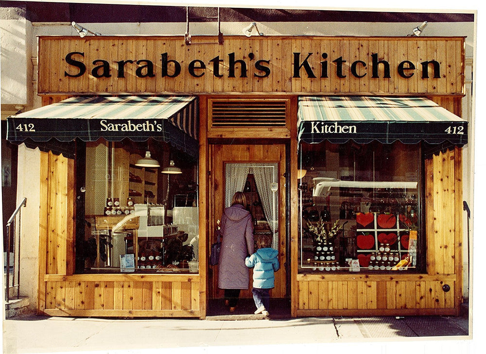 Sarabeth's jars on pantry shelf showing size and storage convenience for home use