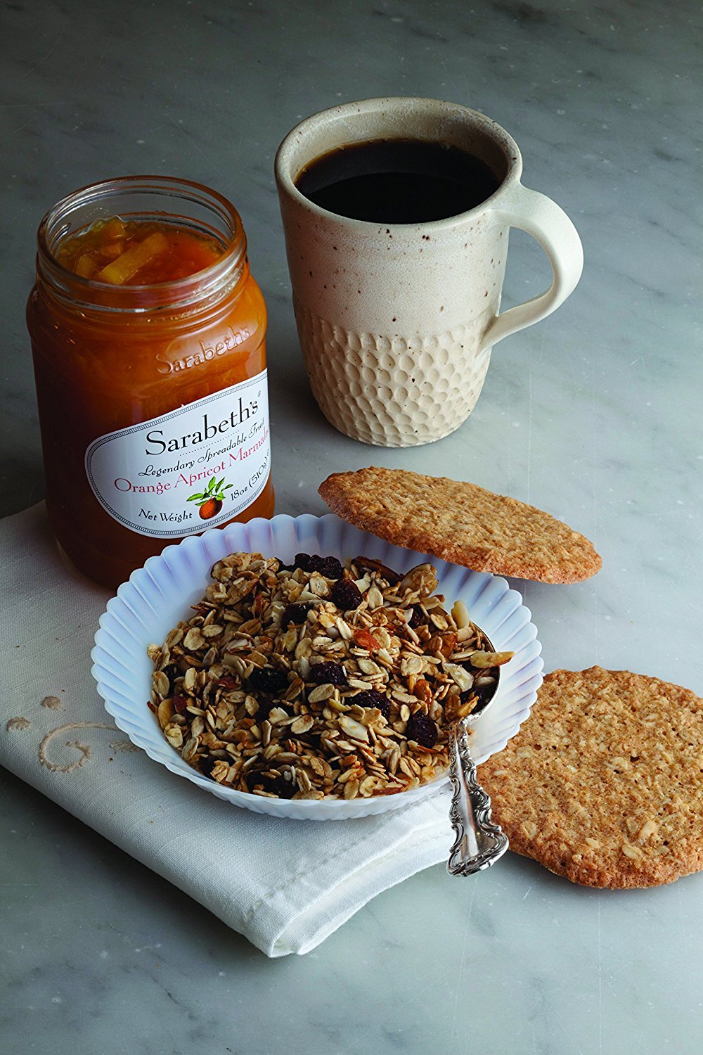 Sarabeth's spread on toast demonstrating easy breakfast upgrade and taste