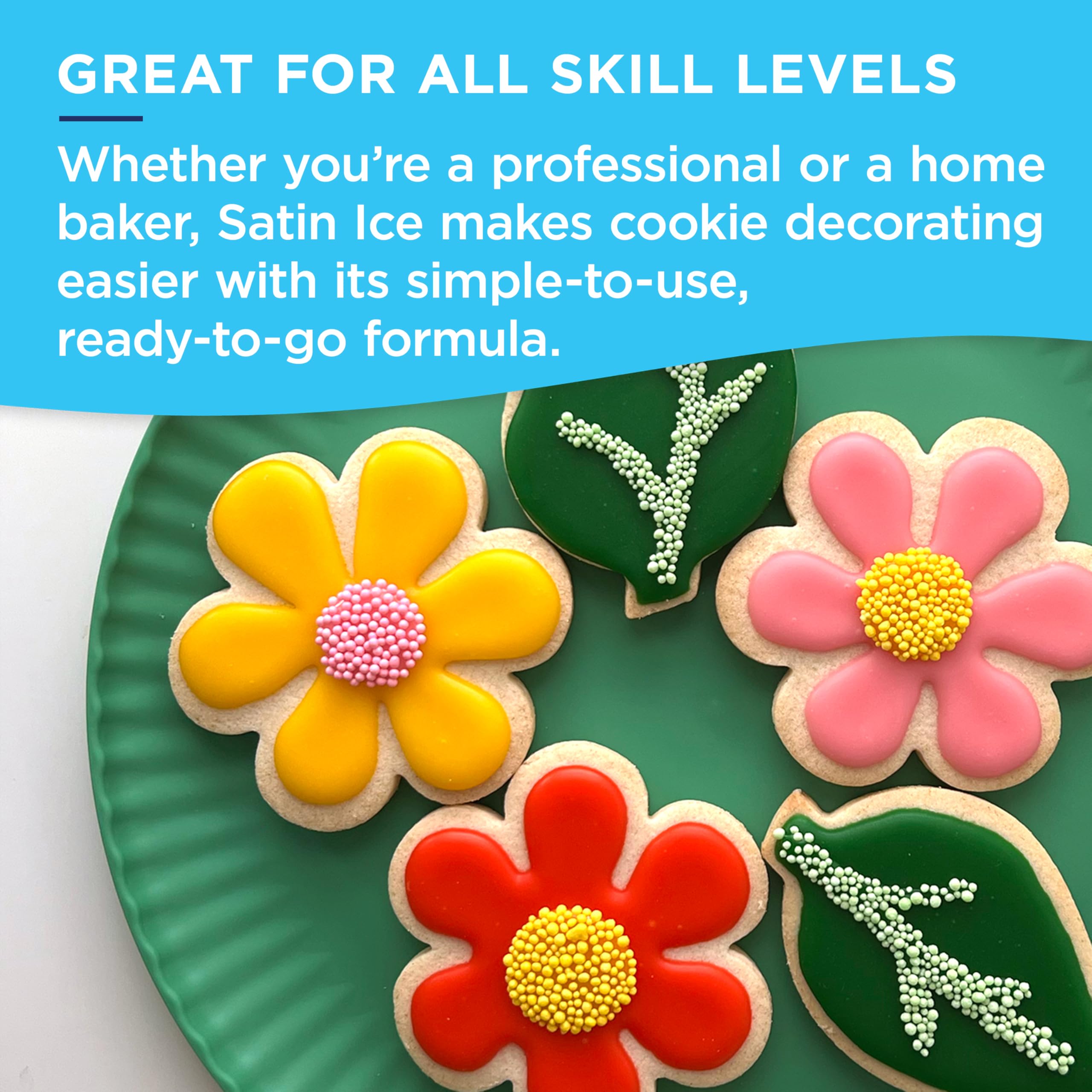 Satin Ice bottle label close-up showing brand and ingredient clarity