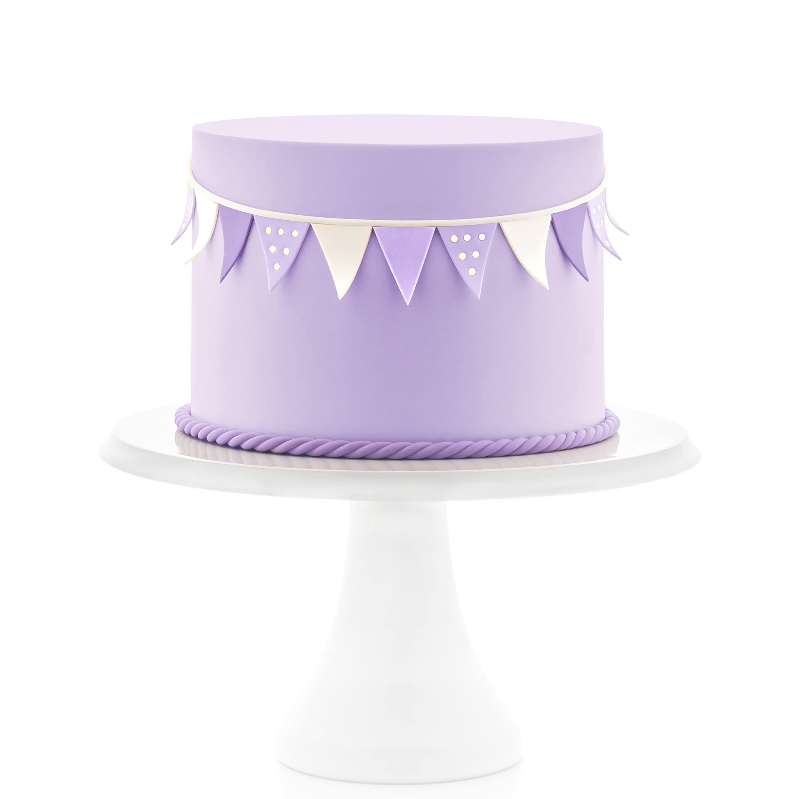 Satin Ice lavender cut edge showing thinness and clean trimming benefit