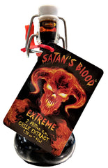 Sauce Crafters bottle front view showing extreme heat and compact size benefit