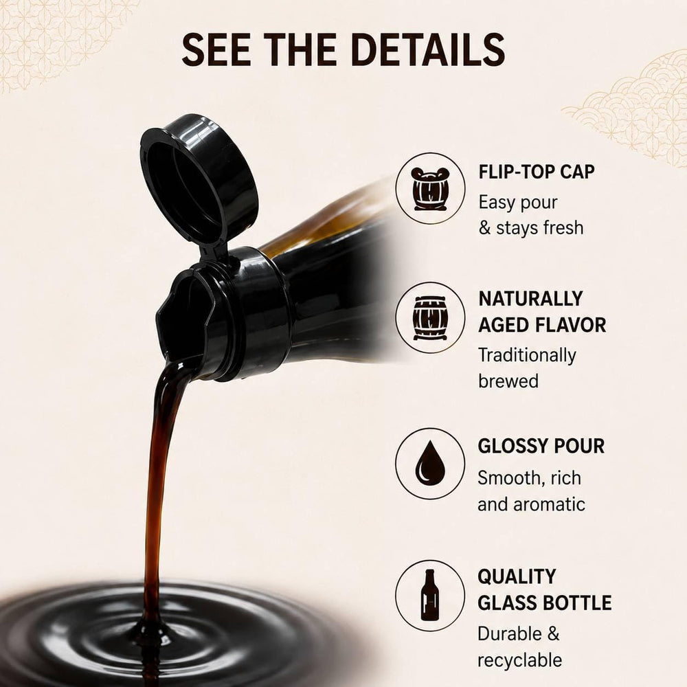 Sauce Grandmaster dark sauce close-up highlighting glossy finish benefit
