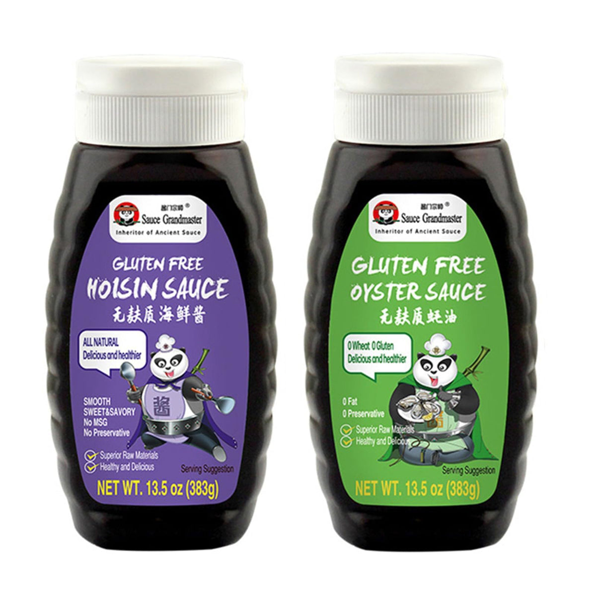Sauce Grandmaster bundle front packaging showing both gluten-free sauces and convenience