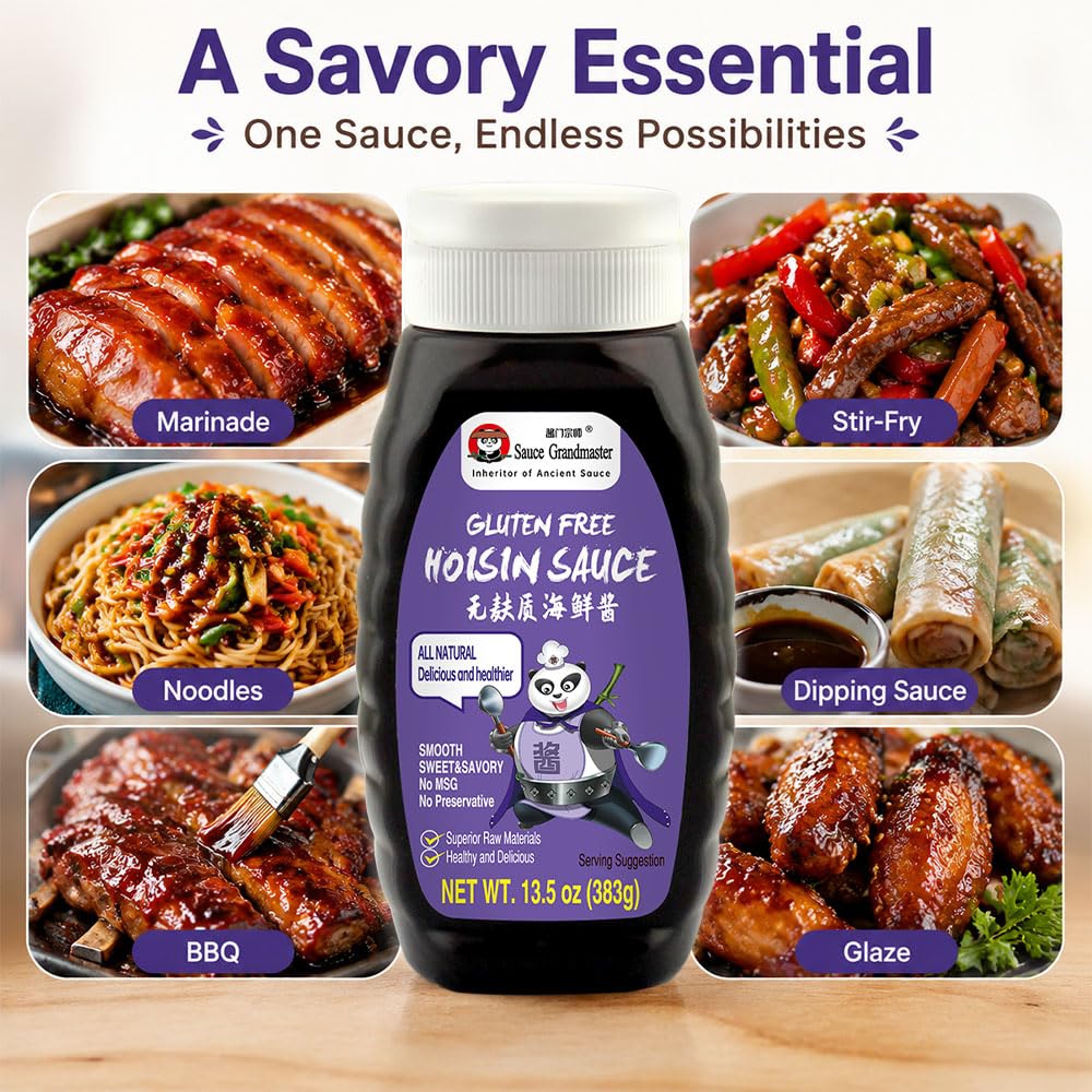 Sauce Grandmaster brushed on ribs illustrating caramelized glaze and savory-sweet taste