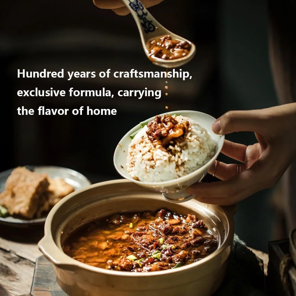 Sauce Grandmaster measuring spoon beside bottle to show serving suggestion and control