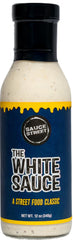 Sauce Street front bottle showing label and 12oz size benefit